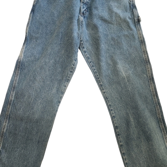 RUSTLER Men's Cargo Medium Denim Jeans Size 36x34 - Picture 3 of 13